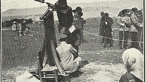 El eclipse solar de Cacabelos del año 1912 | Foto: Real Observatorio de Madrid