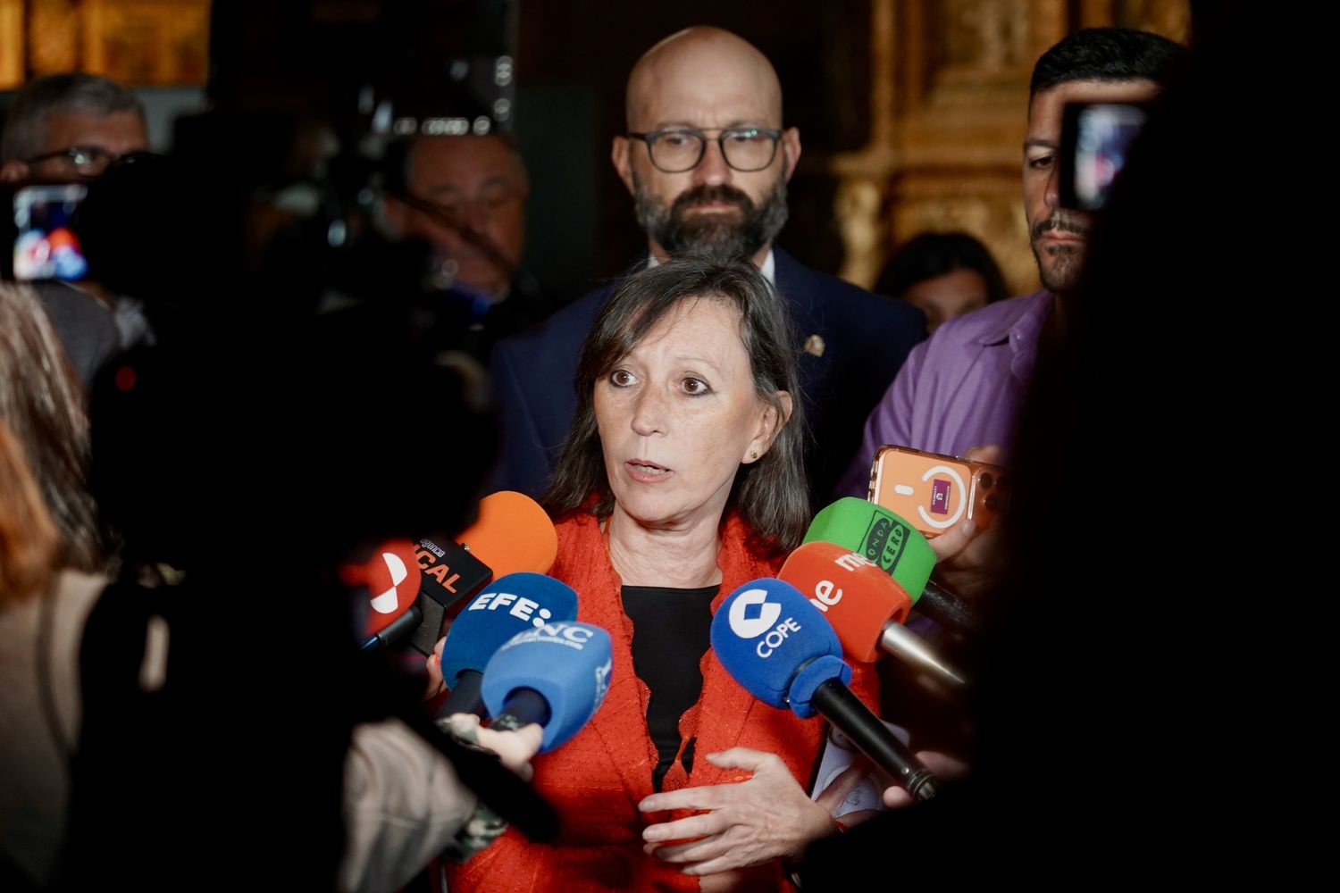 Presentación del resultado del proyecto de restauración del trascoro de la Catedral de León | Carlos S. Campillo / ICAL