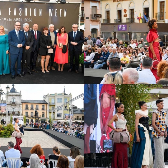 Collage Inauguración Fashion Week 