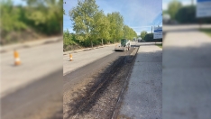 carretera de acceso a Cementos Cosmos