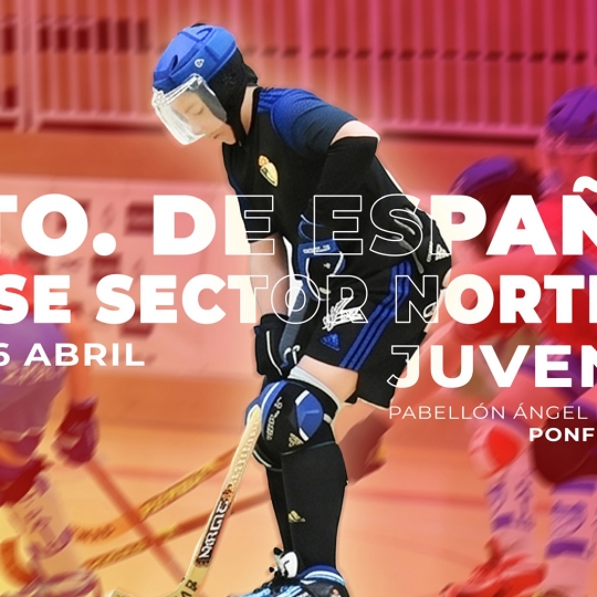 Cartel del evento | Ponferrada acoge el Sector Norte B clasificatorio para el Campeonato de España Juvenil de Hockey Patines