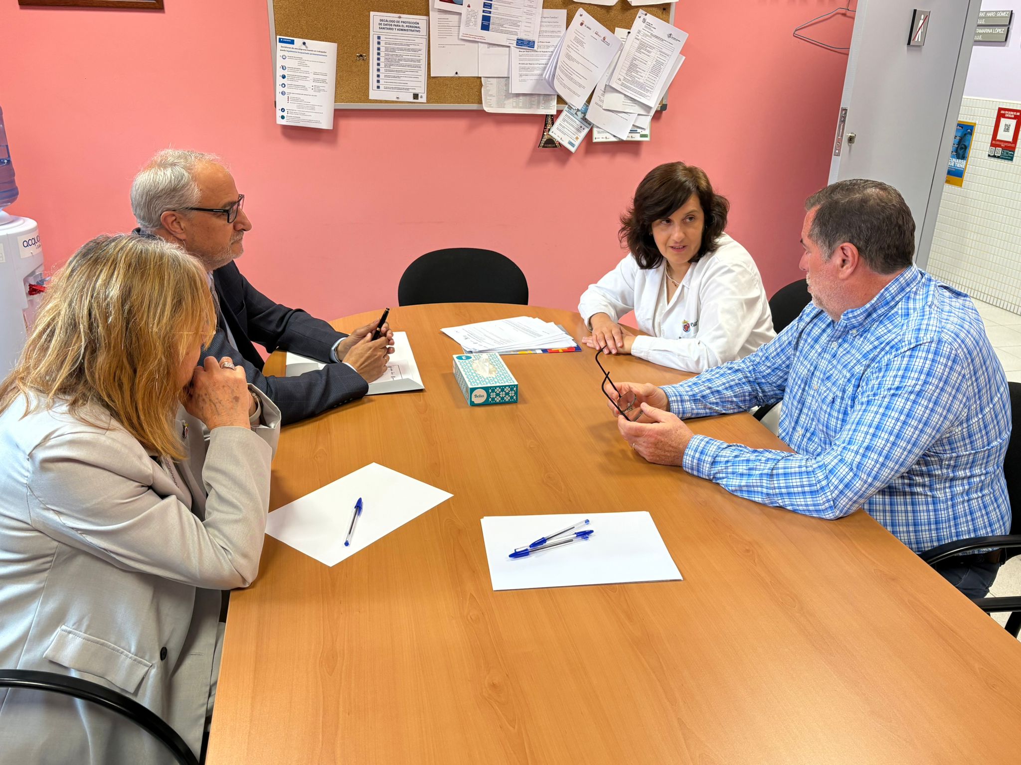Reunión del CCB y la GASBI con el CAD de Ponferrada