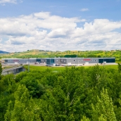 Stacbond en una imagen de archivo