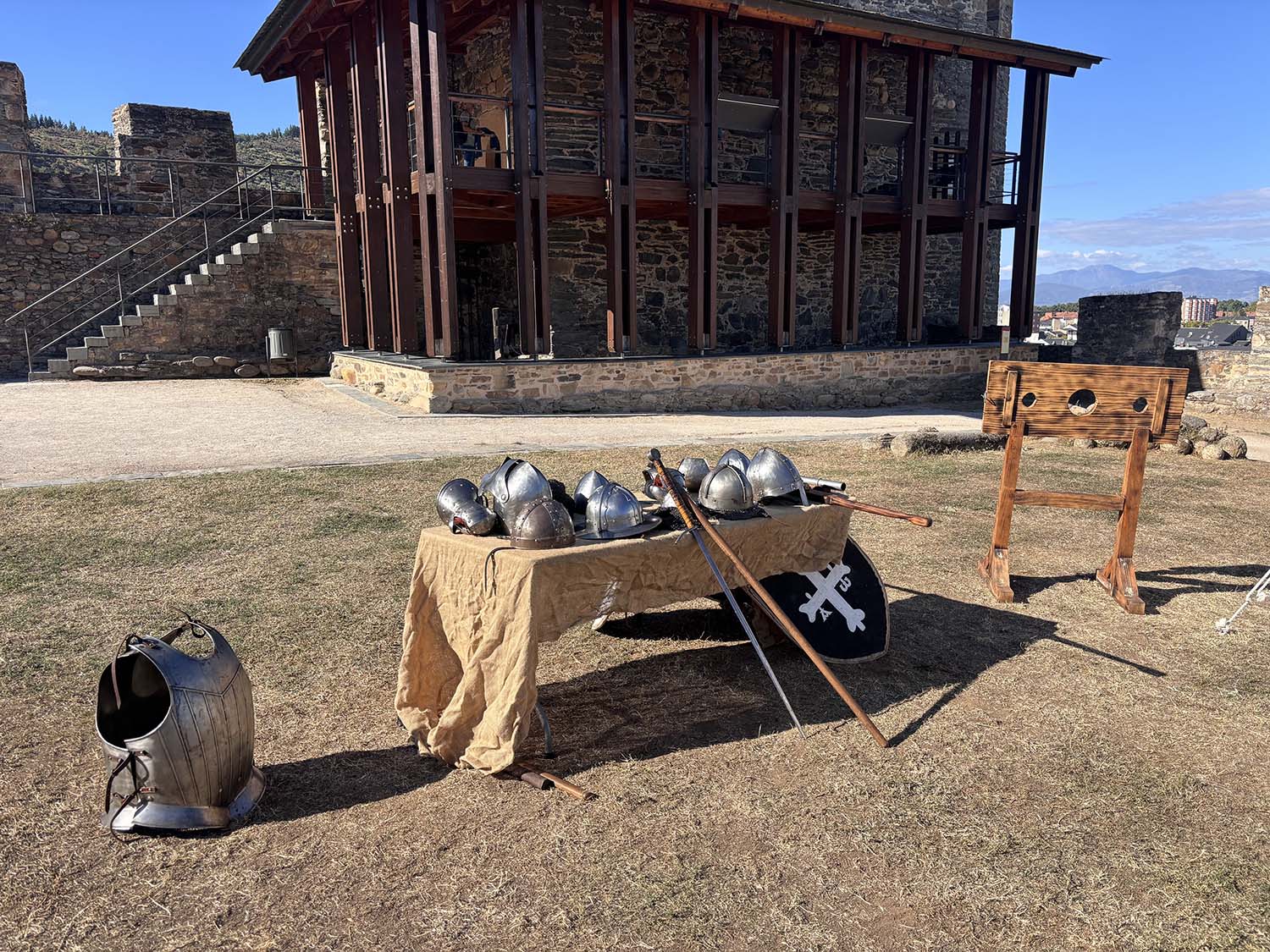 Actividades en el Castillo de los Templarios de Ponferrada