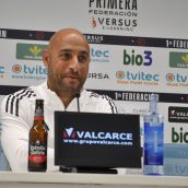 Nafti, sobre la última incorporación de la Ponferradina: Mfulu "está como un juvenil, con ganas de aportar"