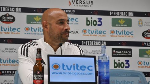 Nafti, «convencido» de que la Ponferradina estará en el playoff de ascenso: «Si hacemos los deberes, estaremos aquí celebrando» Nafti, «convencido» de que la Ponferradina estará en el playoff de ascenso: «Si hacemos los deberes, estaremos aquí celebrando»