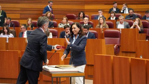 Alicia Gallego de UPL rechaza la medalla como procuradora ICAL