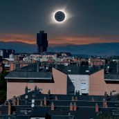 Simulación de eclipse total en Ponferrada