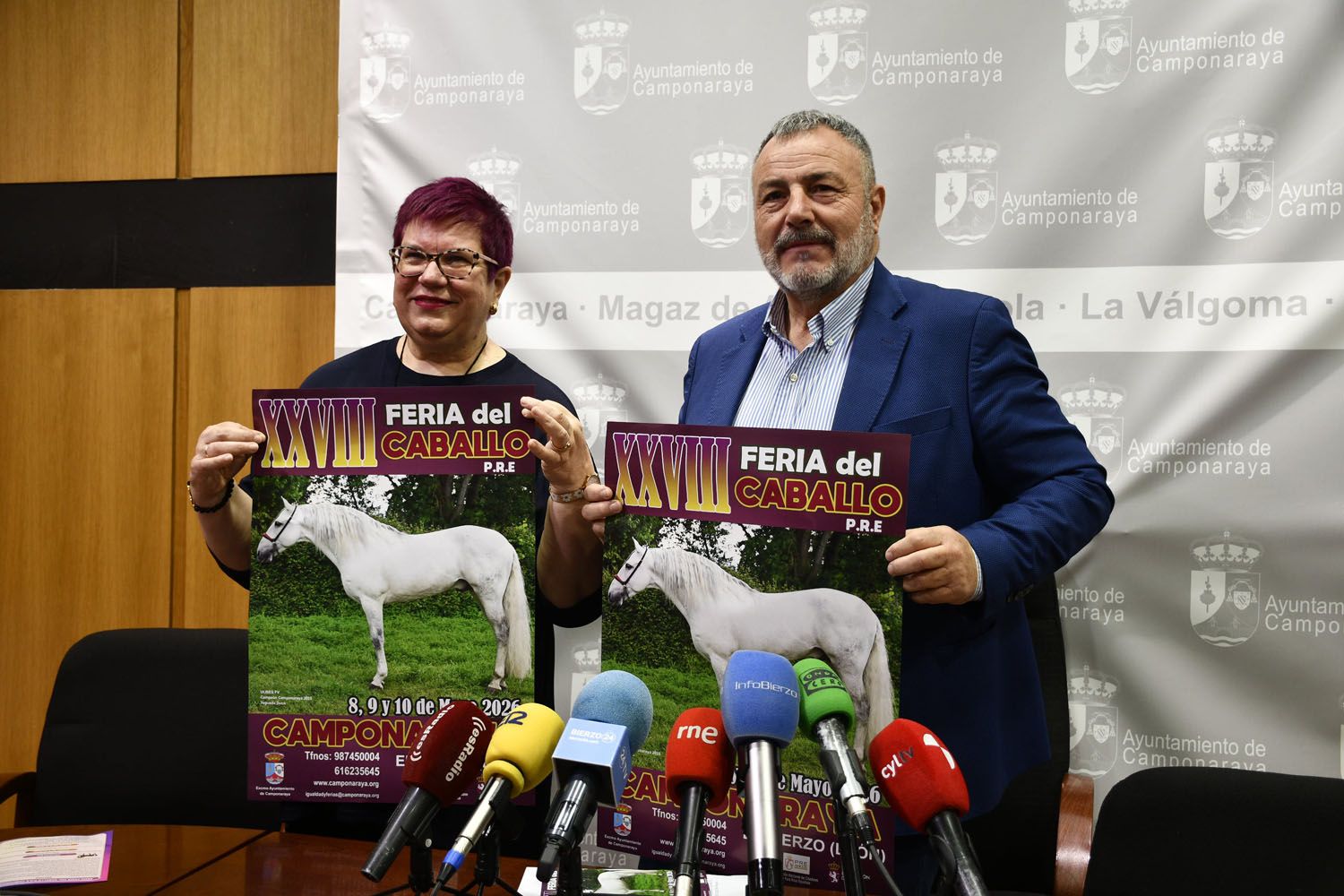 Presentación de la XXVIII Feria del Caballo de Camponaraya (1)