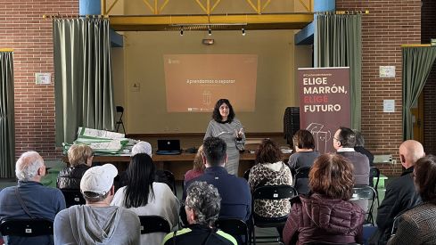 Contenedor de bioresiduos Ayuntamiento de Ponferrada