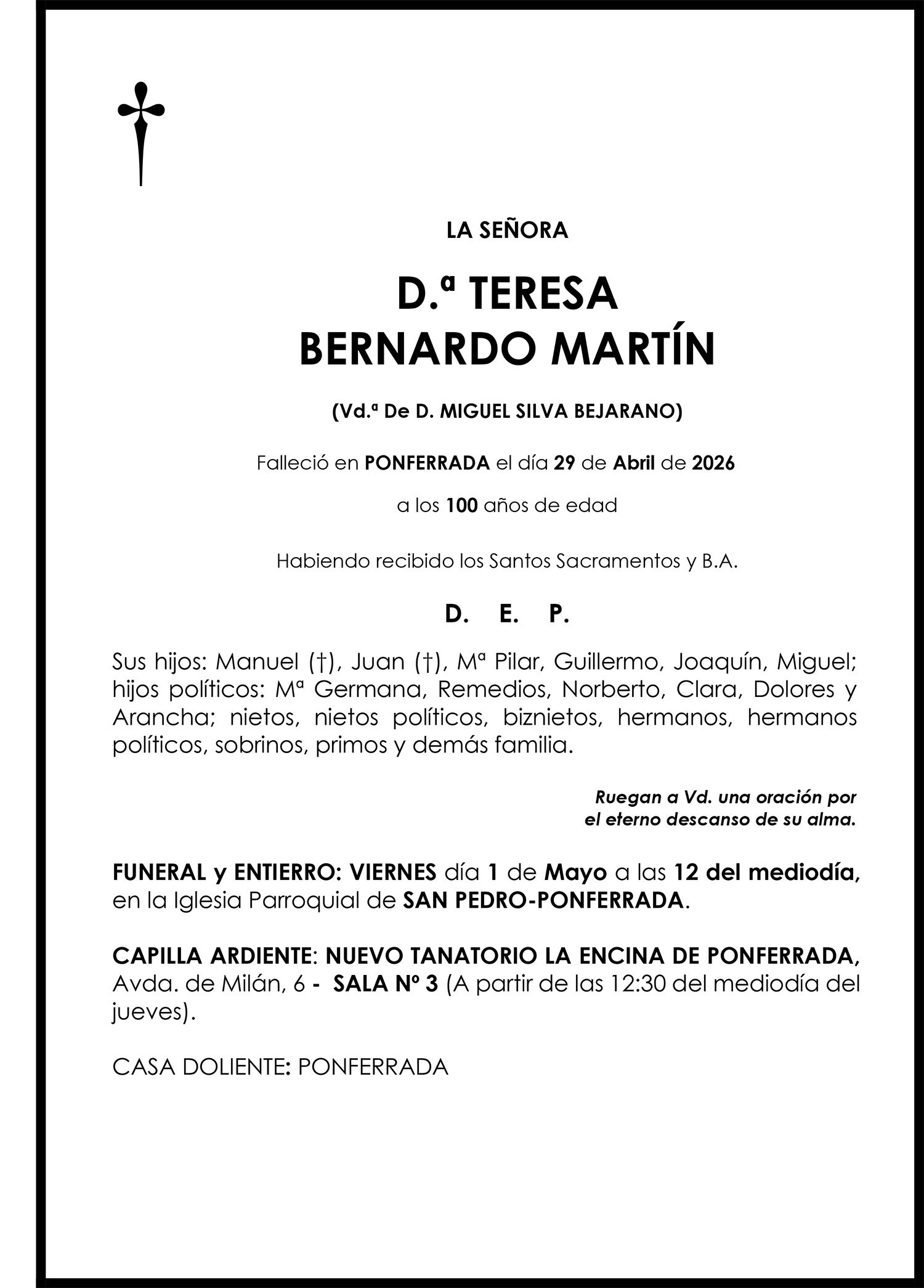 TERESABERNARDO MARTÍN