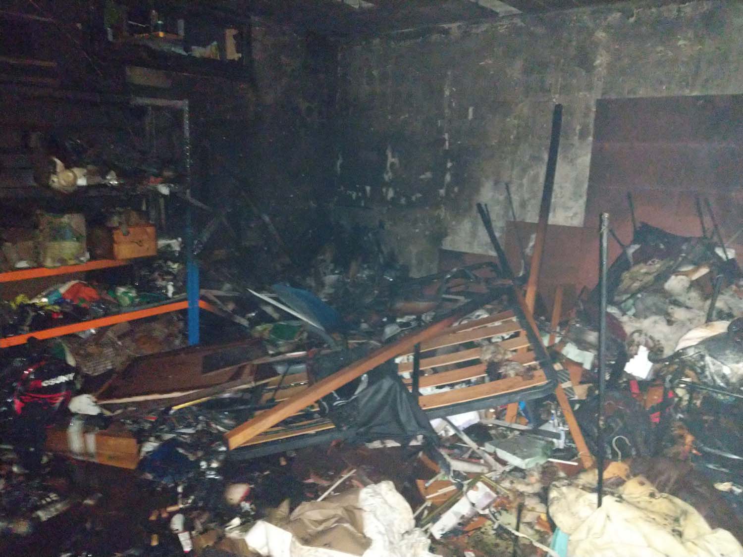 Incendio en Las Ventas de Albares