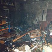 Incendio en Las Ventas de Albares