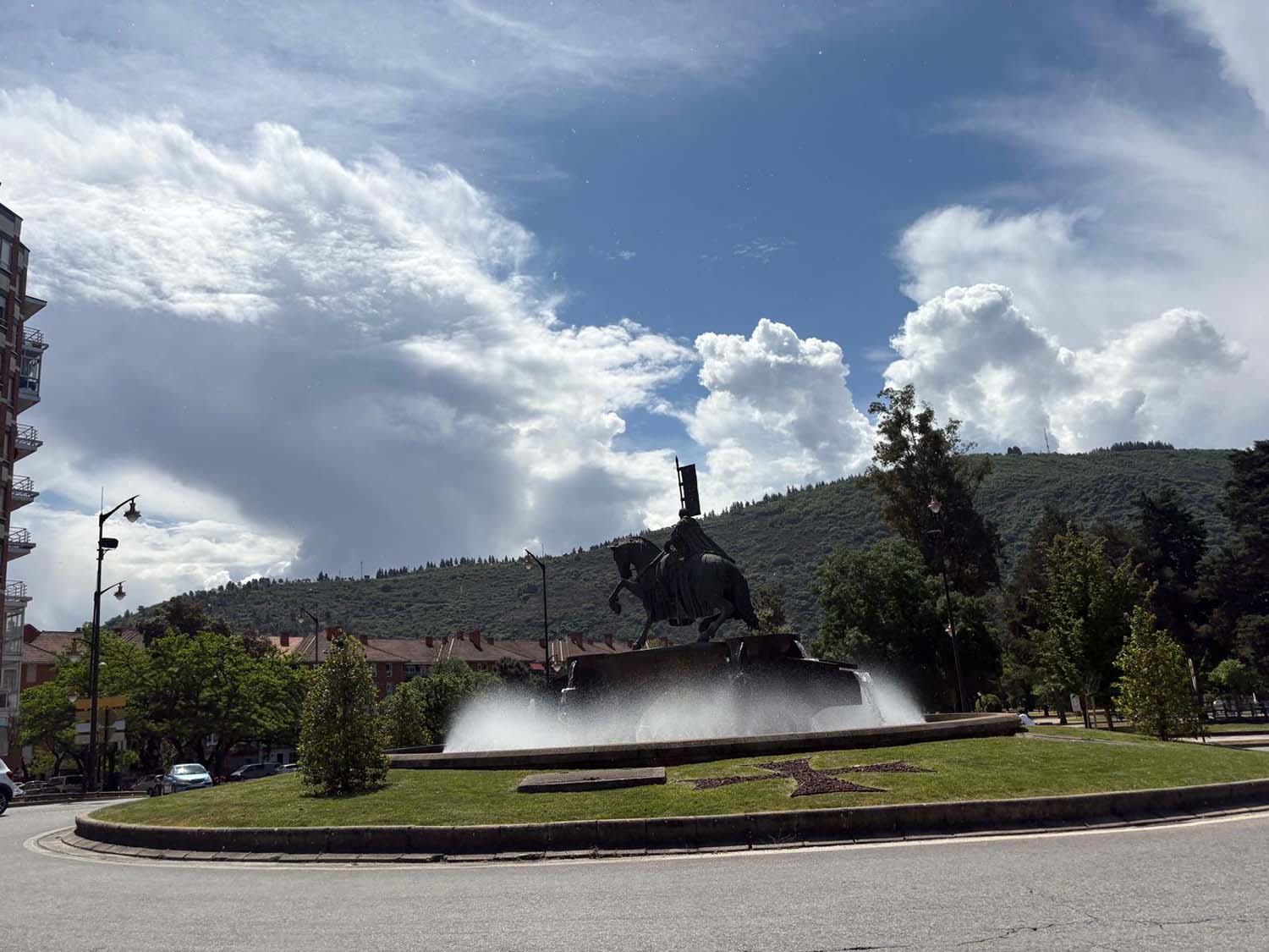 Tormenta en Ponferrada Tormenta en Ponferrada