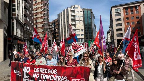 Manifestación del 1 de mayo en Ponferrada (2)
