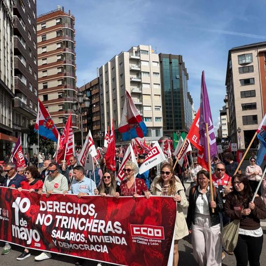 Manifestación del 1 de mayo en Ponferrada (2)