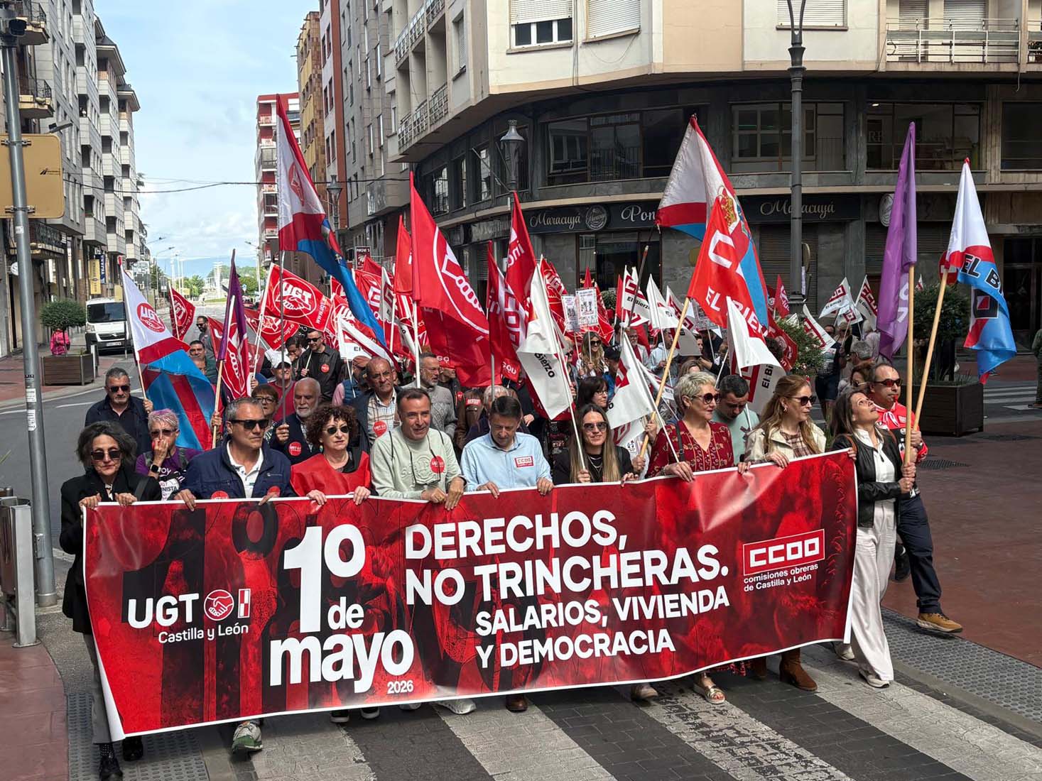 Manifestación del 1 de mayo en Ponferrada (5)