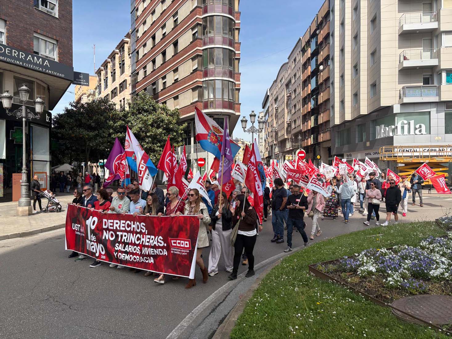Manifestación del 1 de mayo en Ponferrada (6)