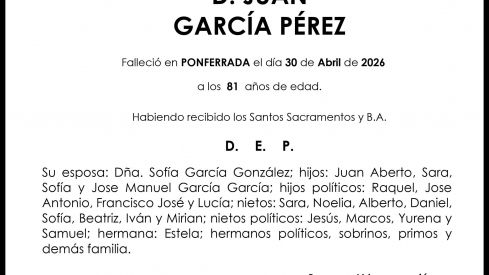 JUAN GARCÍA PÉREZ