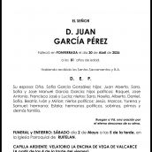 JUAN GARCÍA PÉREZ