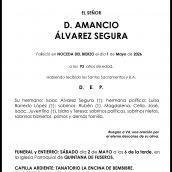 AMANCIO ALVAREZ SEGURA