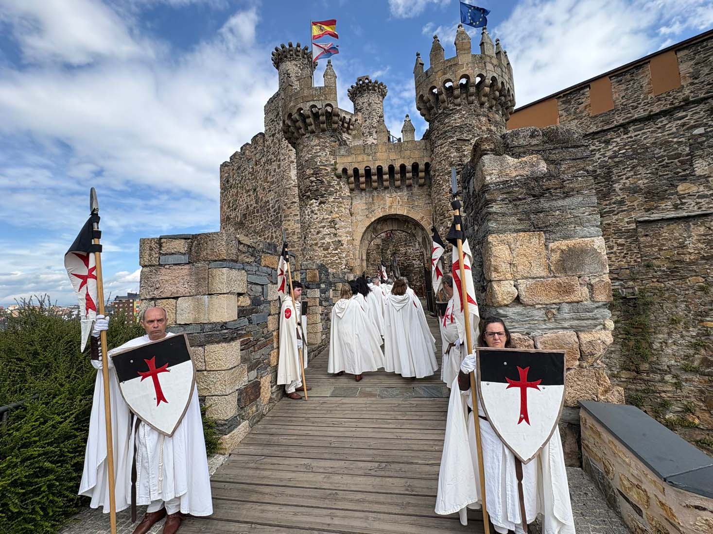 Cambio de Guardia en el Castillo de Ponferrada (3)