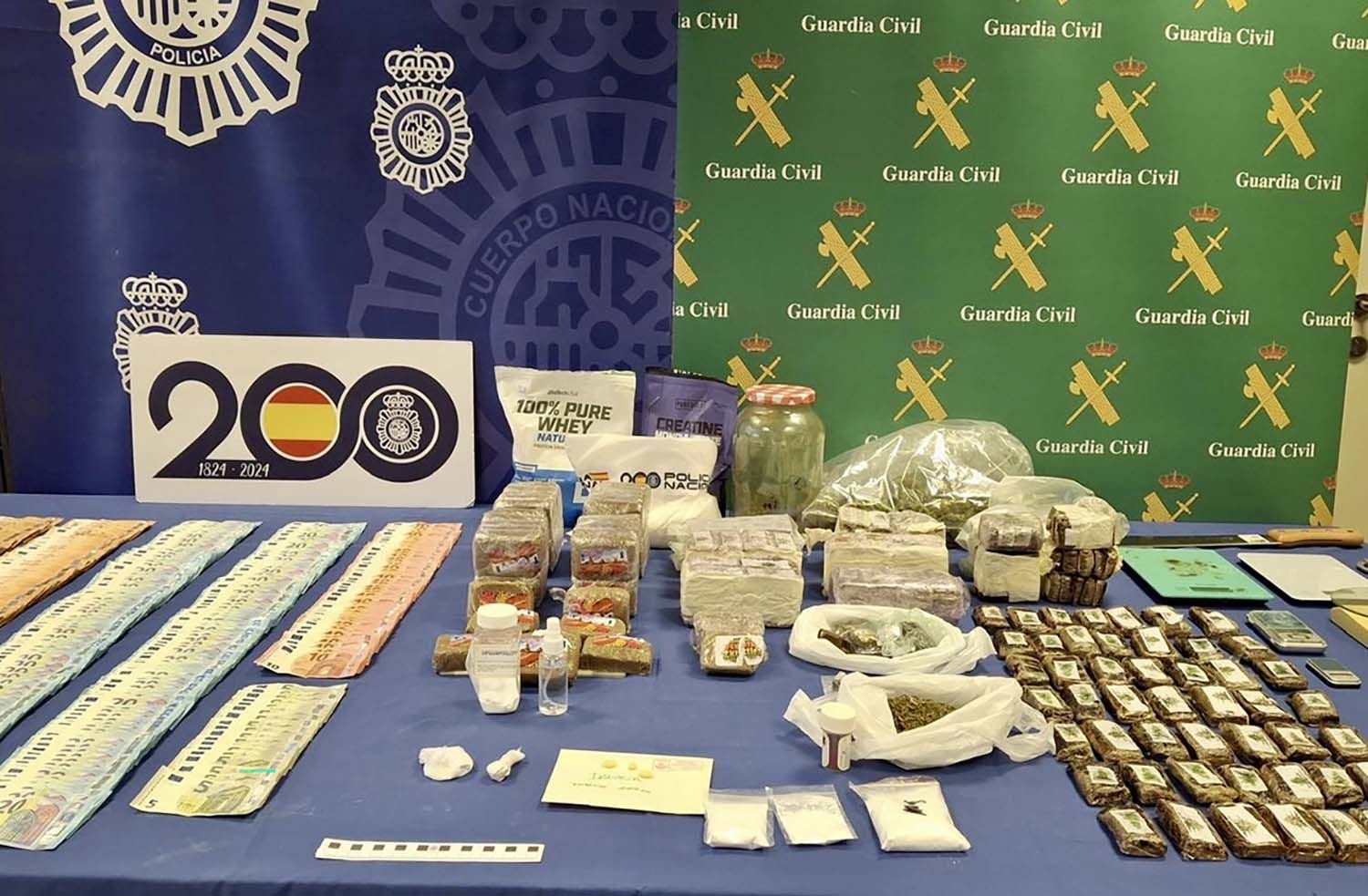 Operacion conjunta de la Guardia Civil