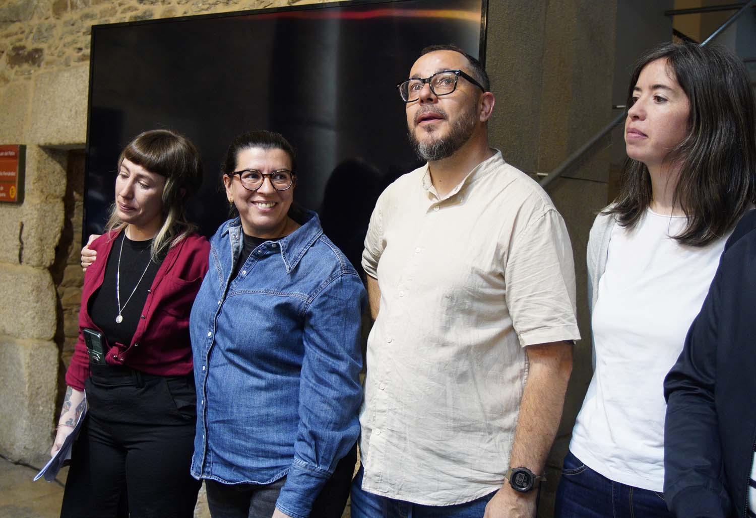 César SánchezICAL . El colectivo Sputnik Labrego entrega de los restos del guerrillero Manuel Girón a sus familiares (1)