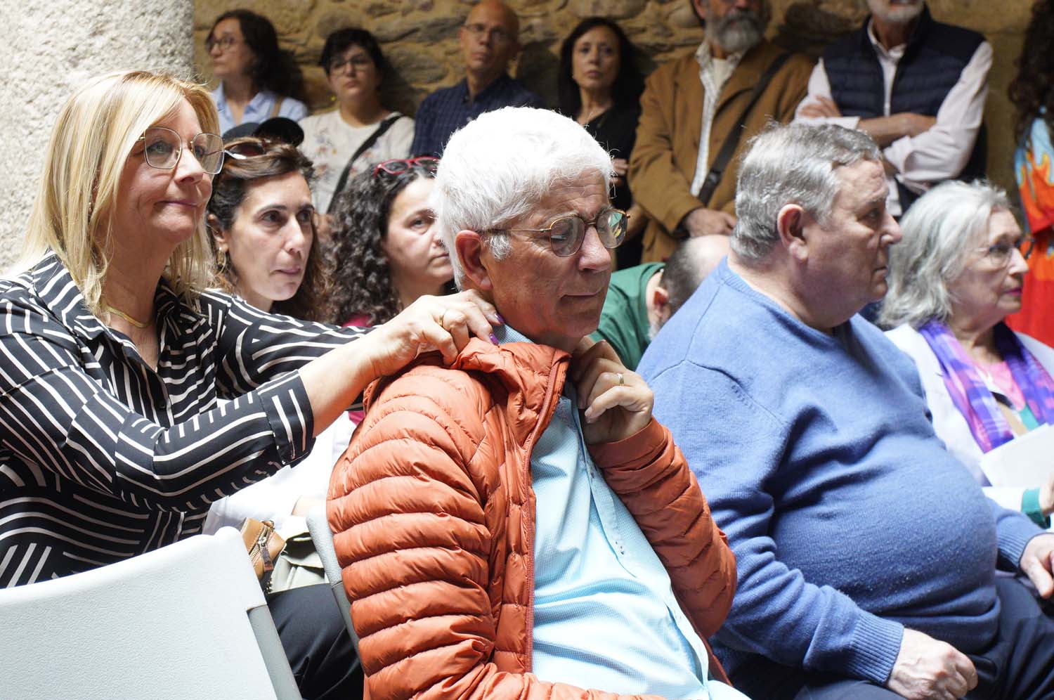 César SánchezICAL . El colectivo Sputnik Labrego entrega de los restos del guerrillero Manuel Girón a sus familiares (7)