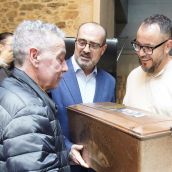 Entrega de restos de Manuel Girón ICAL