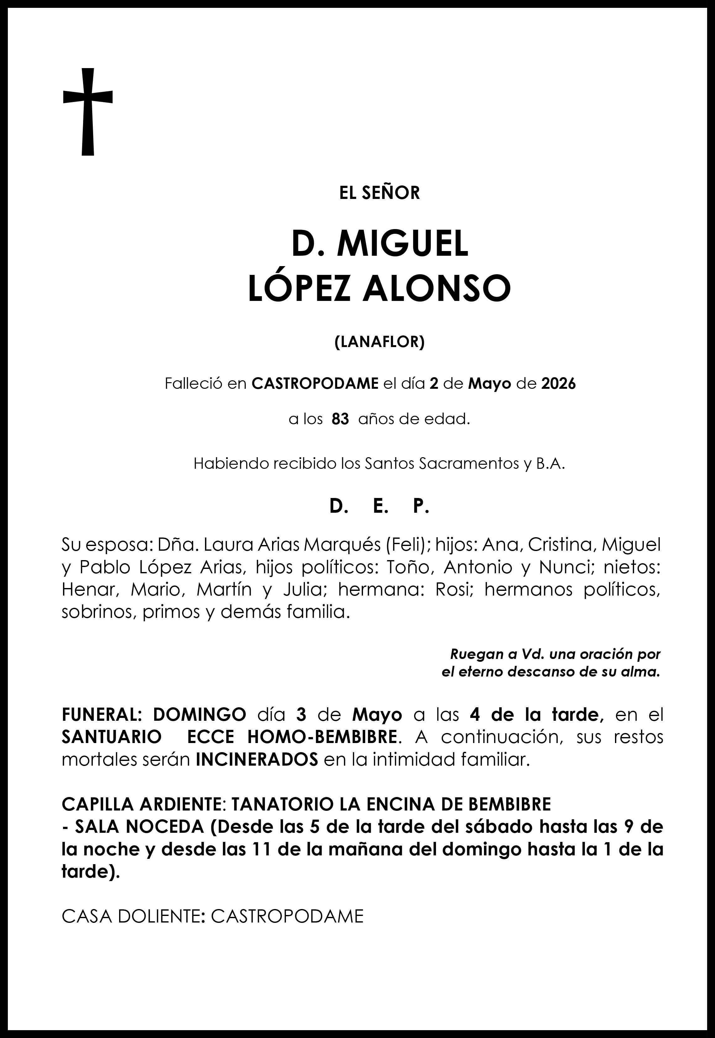 MIGUEL LÓPEZ ALONSO