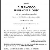 FRANCISCO FERNANDEZ ALONSO