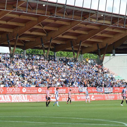 Afición de la Ponferradina en Zamora