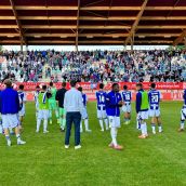 Final del partido entre el Zamora y la Ponferradina