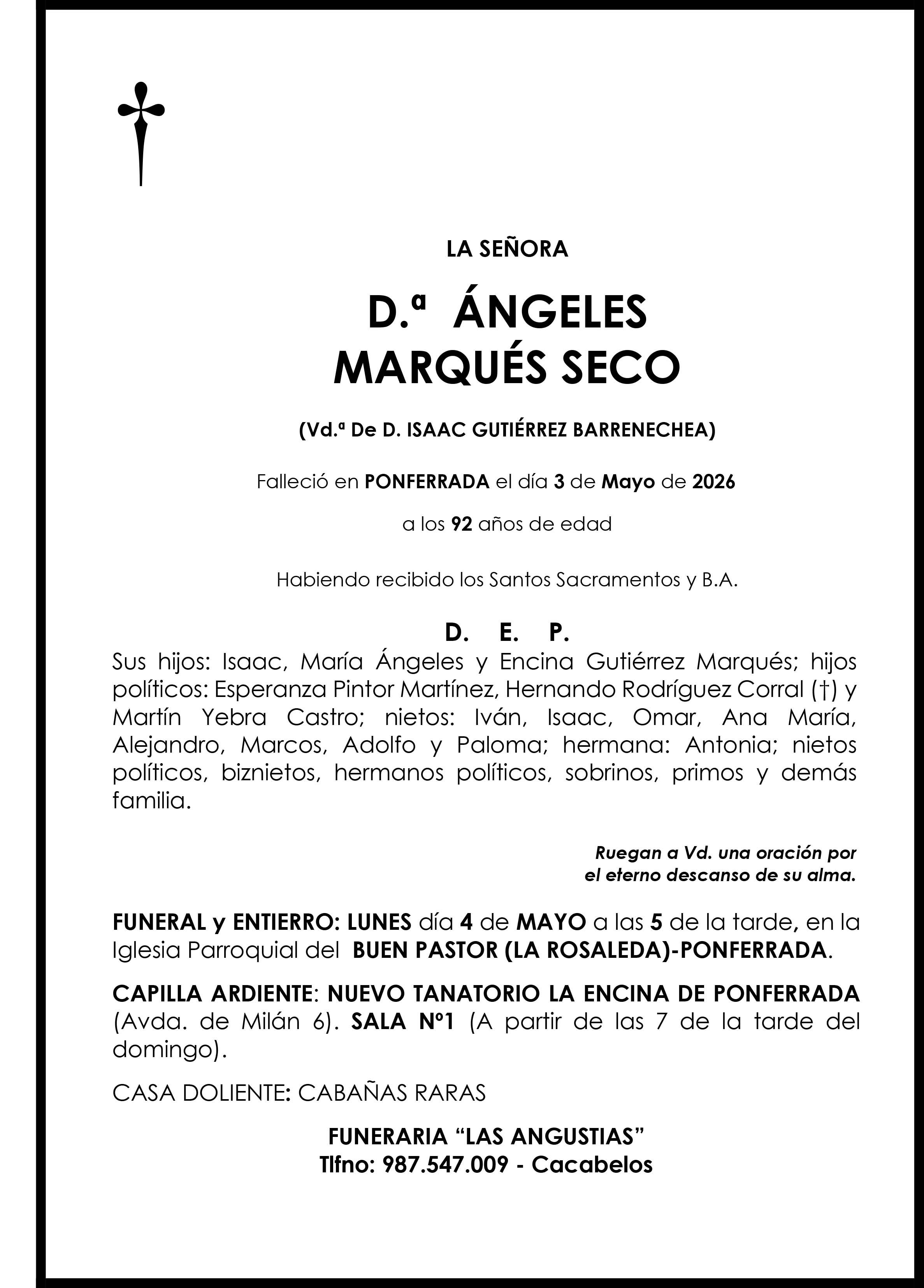 ANGELES MARQUÉS SECO