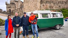 Lección desde el Castillo de los Templarios: RTVE emite su "Caravana educativa" en Ponferrada