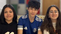 Tres alumnos bercianos seleccionados para un programa nacional de inmersión en inglés | Los alumnos Noa Bridji, Marta Keudell y Alejandro Sánchez