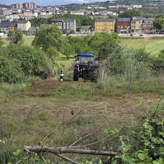 Obras en Puente Boeza 