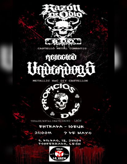 Razon De Odio Rdo + Rejected Underdogs + Propicios Días
