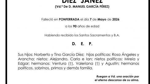 MARÍA LINA DÍEZ JÁÑEZ