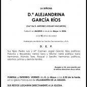 ALEJANDRINA GARCÍA RÍOS