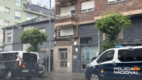 Dispositivo policial en Flores del Sil | Foto: InfoBierzo