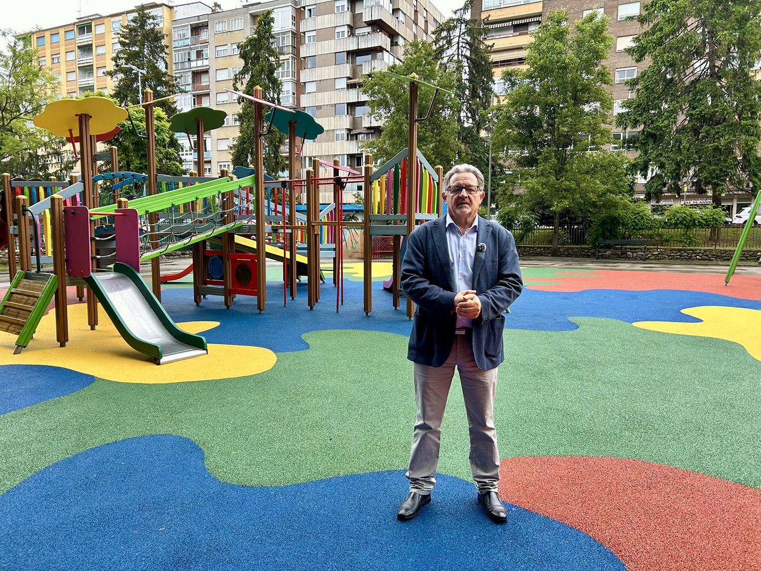 Reapertura de la zona de juegos infantiles del Parque del Plantío 2 Reapertura de la zona de juegos infantiles del Parque del Plantío 2