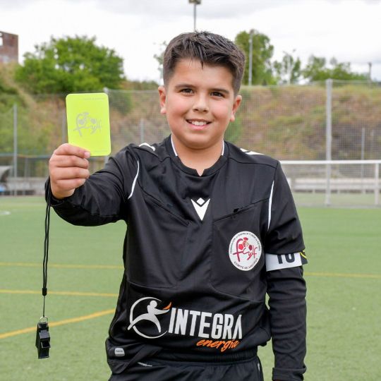 El joven árbitro ponferradino, Waldo García Flórez | Foto: Dani Merino, InfoBierzo El joven árbitro ponferradino, Waldo García Flórez | Foto: Dani Merino, InfoBierzo