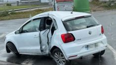 Así ha quedado el coche involucrado en el accidente de esta madrugada