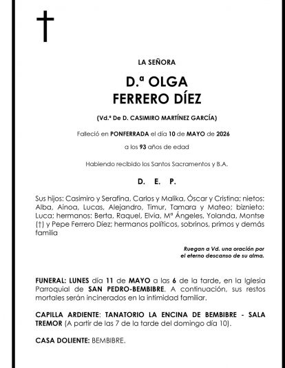 OLGA FERRERO DÍEZ