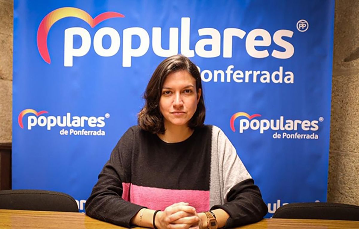 Lidia Coca lamenta “que una vez más el abandono, la desidia y el maltrato socialista con Ponferrada se queden mientras dura Sánchez"