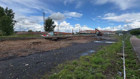 Obras en Av Cdad de Bérgida (2)