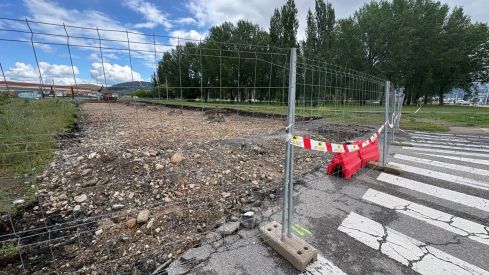 Obras en Av Cdad de Bérgida (3)