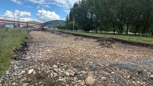 Obras en Av Cdad de Bérgida (6)